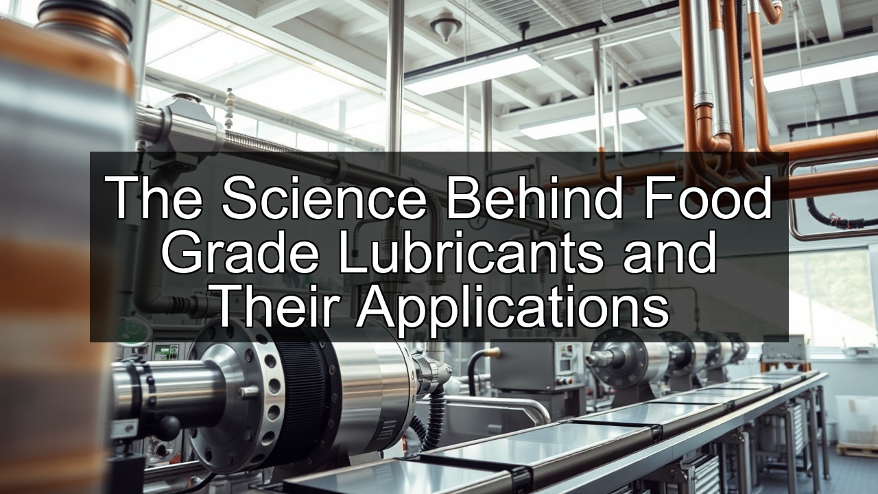 verification lubricant food processing food grade lubricants lubrication