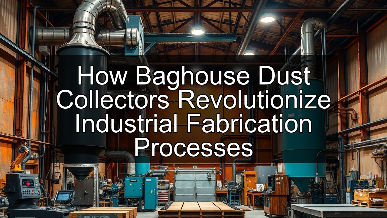 baghouse dust collectors collector fabrication clean air industrial dust collection systems air filter