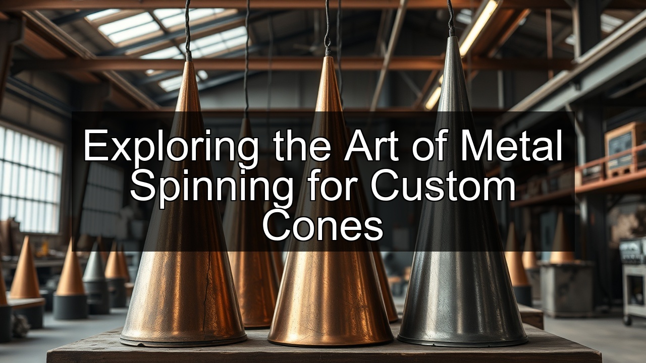 metal stamping metal cones cones spun cones pressure vessels